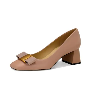 JESSICA SOPHIA Chunky Heel High Heels 5.5cm Women's