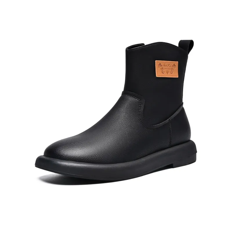ZHR Ankle Boots Women's Black/Camel-13