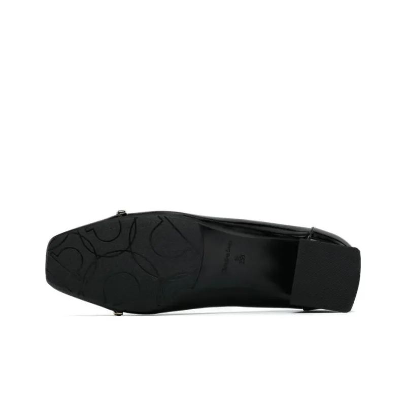 Chrisdien Deny Block Heel High Heels 5cm Women's Black-5