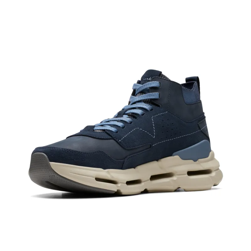 Clarks Nature Series Ankle Boots Men's Marine Blue-1