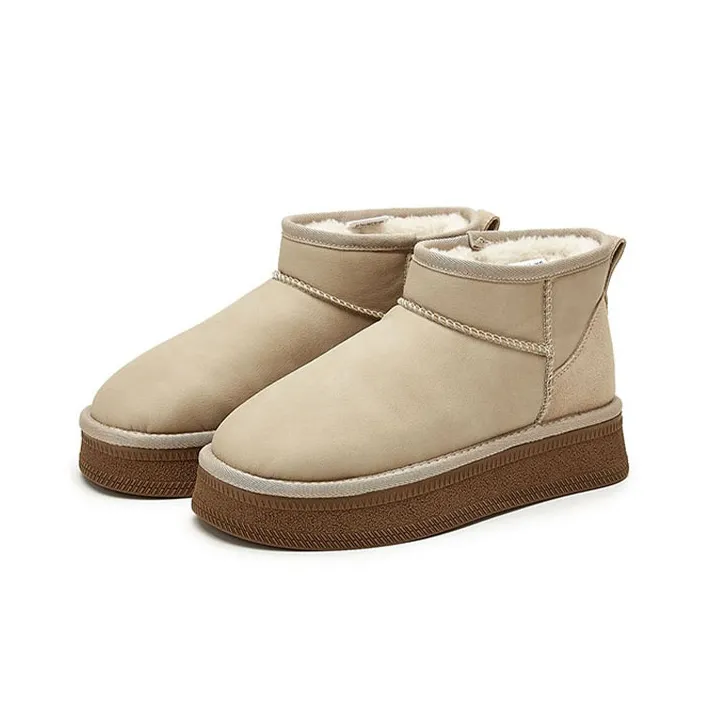 DAPHNE Warm Short Snow Boots Women's-5