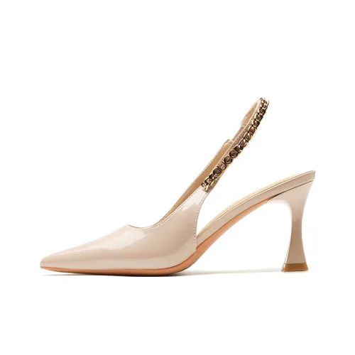 Ainer cat Slim Heel High Heels 7.5cm Women's