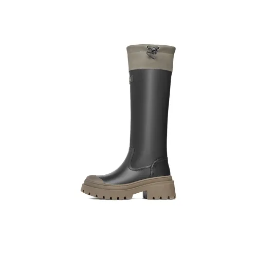 JOSINY JOSINY Height Enhancing Slimming Knee High Hiking boots 6cm Women's