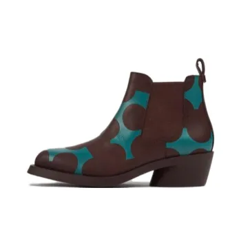 CAMPER Bonnie 50mm Calf-suede Ankle Boots