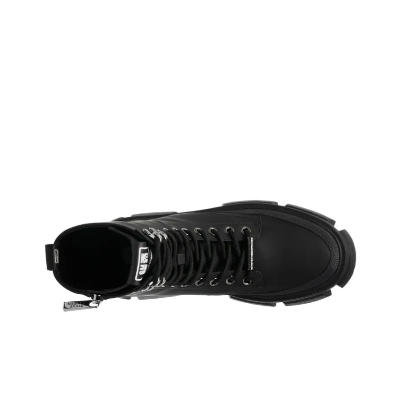STEVE MADDEN Martin Boots Women's Black-2