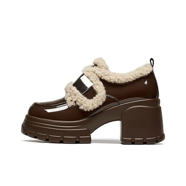 DAPHNE Chunky Heel High Heels Women's-2