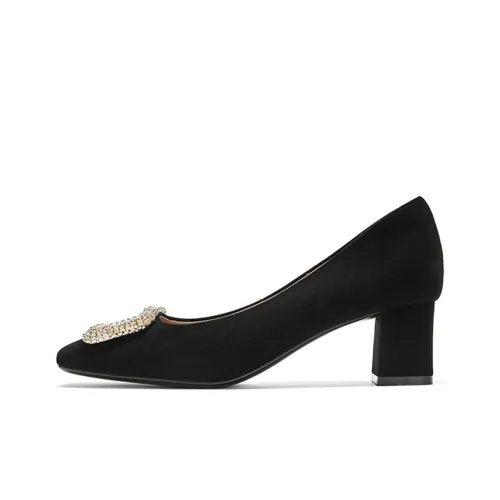NINE WEST Chunky Heel High Heels 5cm Women's