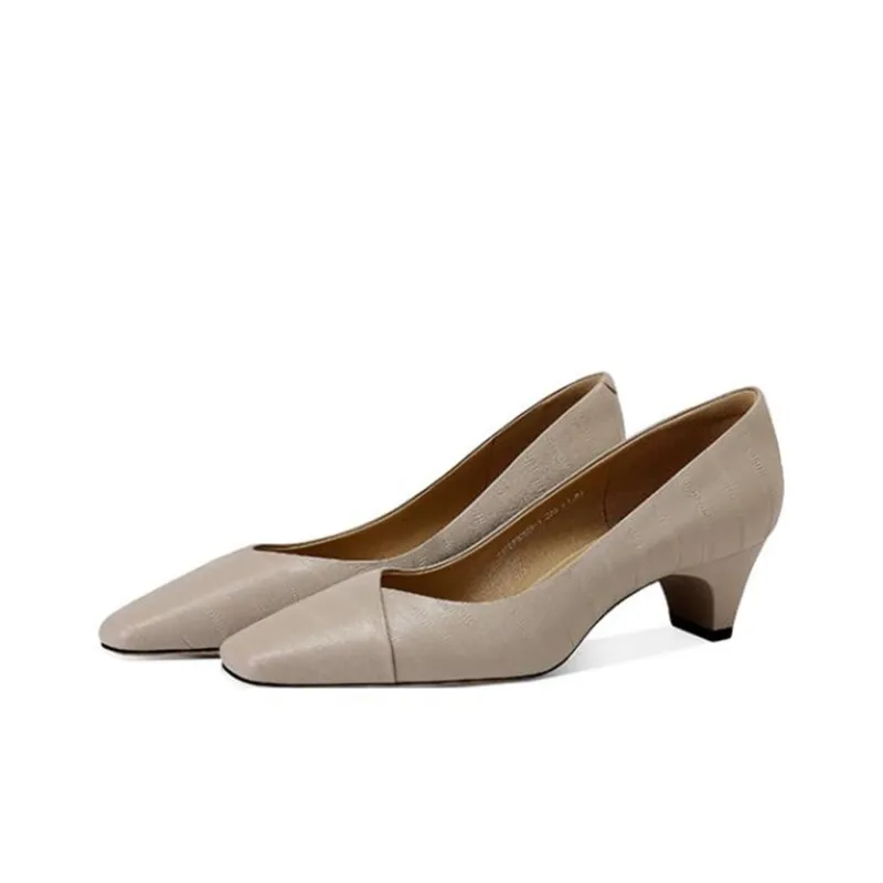 JESSICA SOPHIA Chunky Heel High Heels 4cm Women's-2