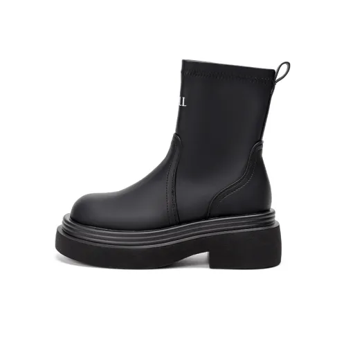 EXULL Q Ankle Boots Women's Army Green