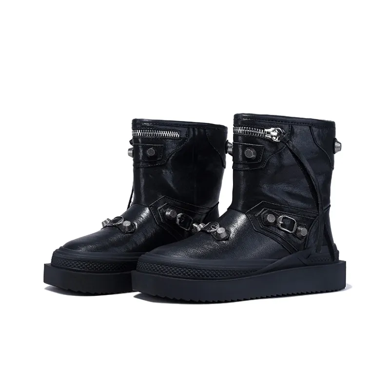 BELLALILY Short Snow Boots Women's-1