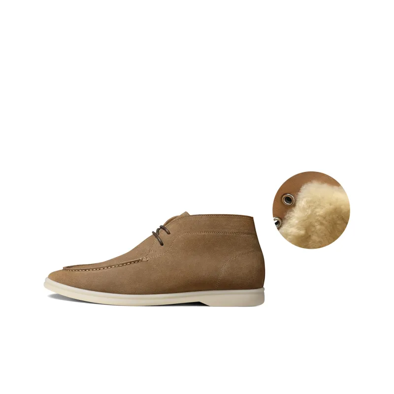 THOM WILLS British Vintage Slip on Desert Boots Ankle Boots Men's-22