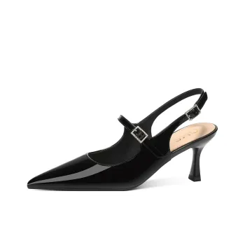 OMS High Heels Women's Black/Beige