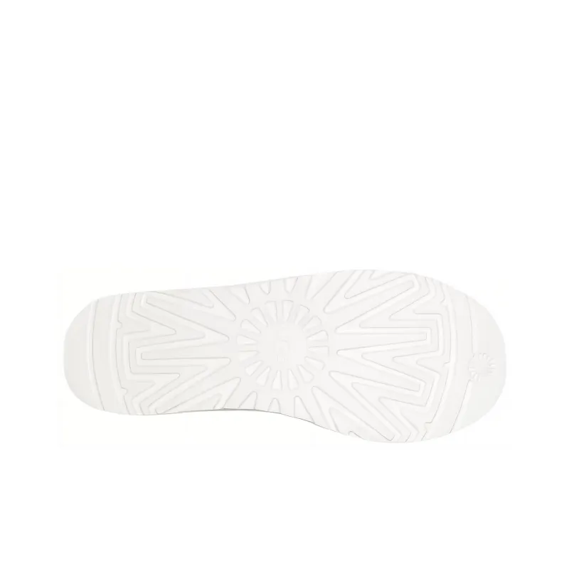 UGG Tasman Leather Slipper White-5