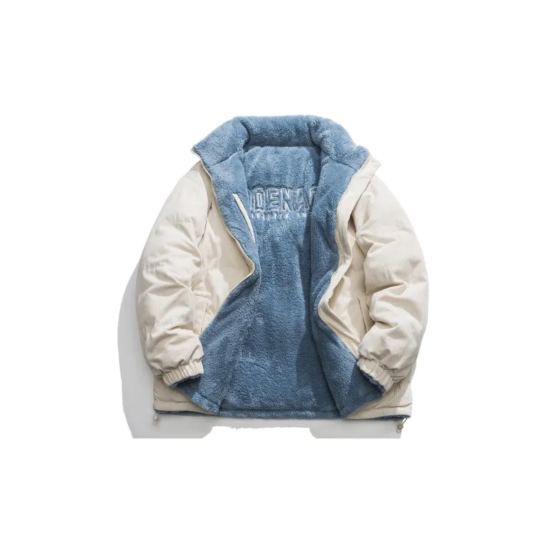 Warrior Feather Collection Open Ended Smile Collection Puffer Jacket Unisex-2