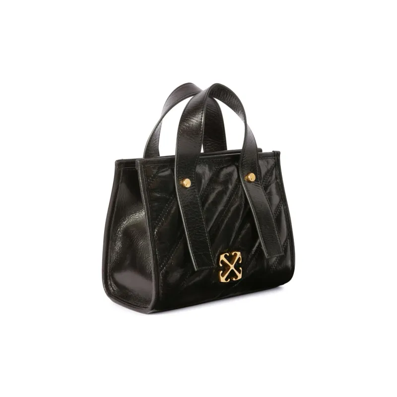 OFF WHITE Quilted Tote Bag-1
