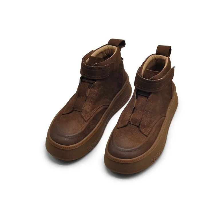 ARTMU Ankle Boots Women's Light Gray/Brown Coffee-10