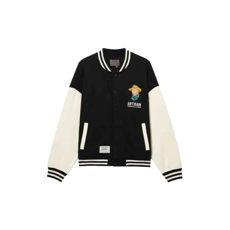 MUSIUM DIV . Logo embroidered Bomber Jacket-1