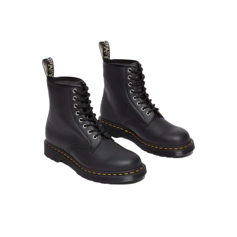 Dr.Martens 1460 Genix Nappa Reclaimed Leather Lace Up Boots 'Black'-1