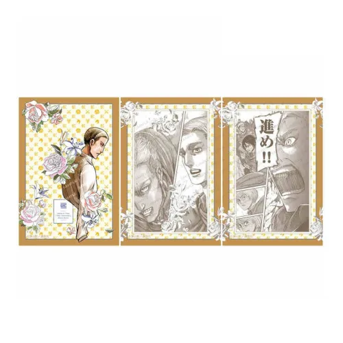 GuGuGuGu ANIQUE Attack On Titan 1st Anniversary Commemoration Set Anime / Games Postcards