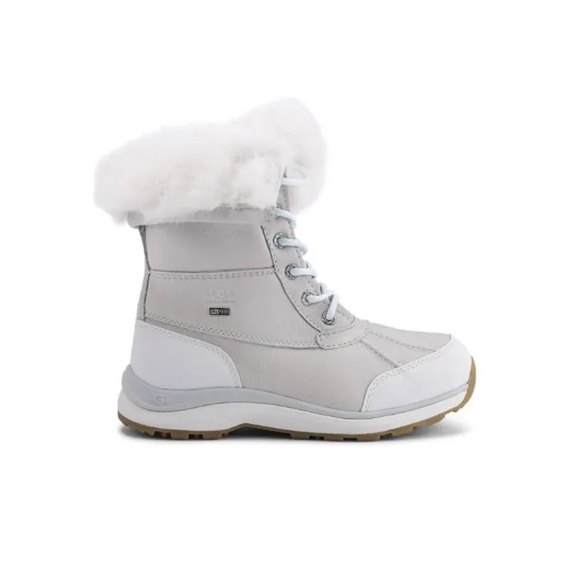 UGG Adirondack Boot Iii Fluff Fleece Lined White Women's-1