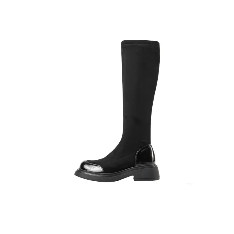 Wonderful Couple Knee-high Boots 5cm Women's-16
