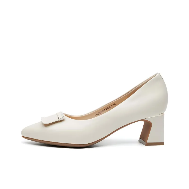 AOKANG Block Heel High Heels Women's-4