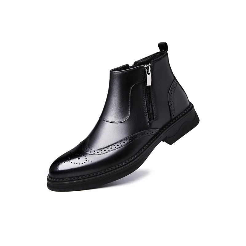 Abango Ankle Boots Men Black-5