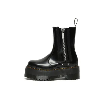Dr.Martens 2976 Max Leather Platform Chelsea Boots 'Black' Women's