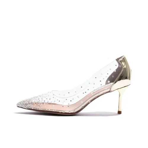 STEVE MADDEN High Heels Women's Gold