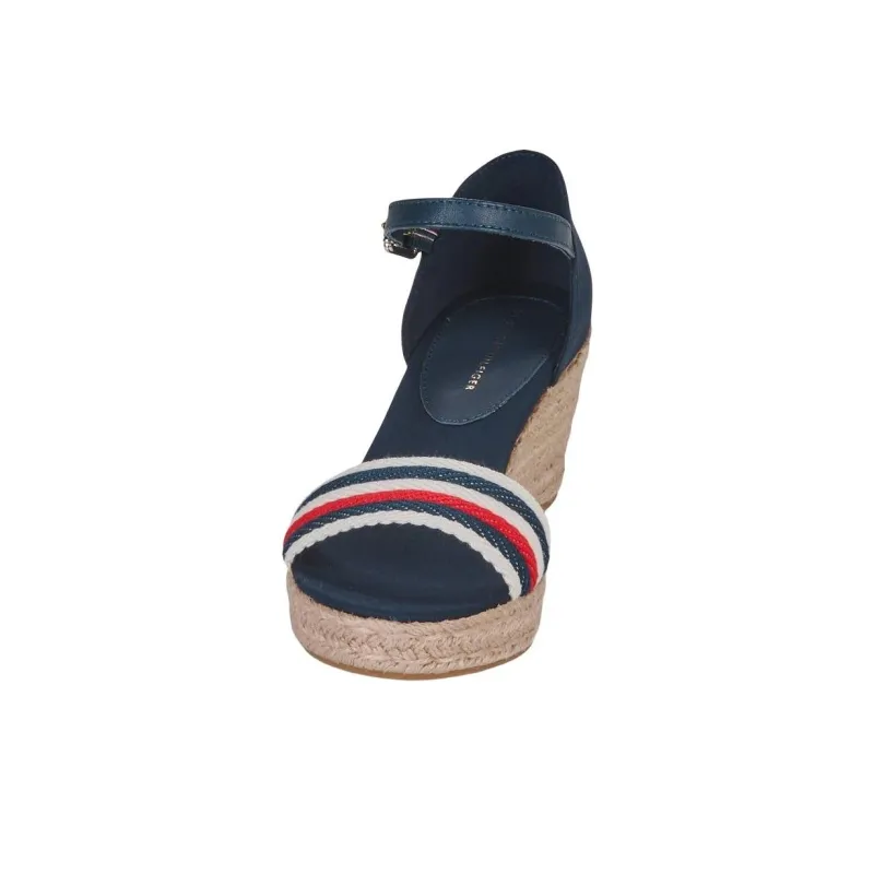 Tommy Hilfiger Logo-print Detail Wedge Sandals-3