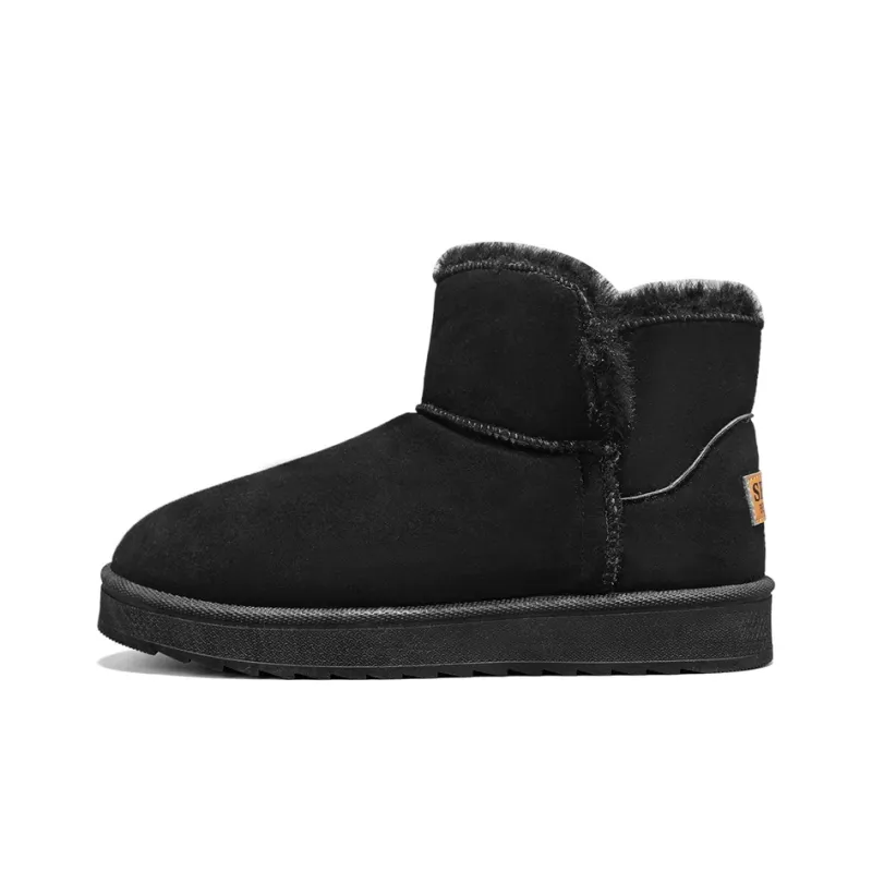 Medd Warm Slip Resistant Short Snow Boots Unisex-0