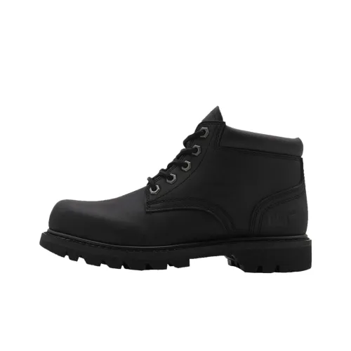 CAT DOUBLE DAY WOS B4C SS23 Short Big Yellow Boots Women's Black