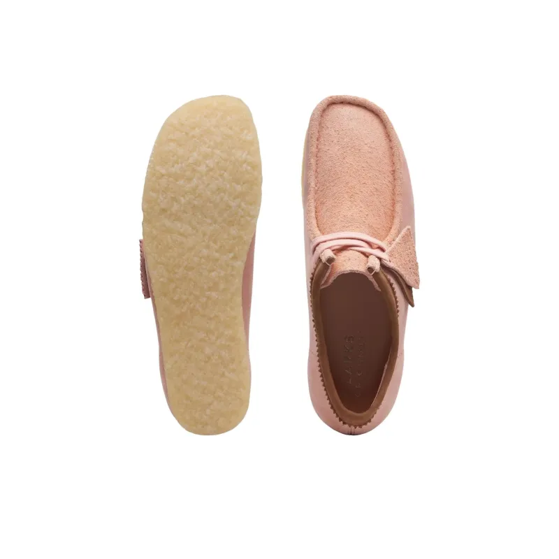 Clarks Originals WALLABEE Ankle Boots Men's Pink-5