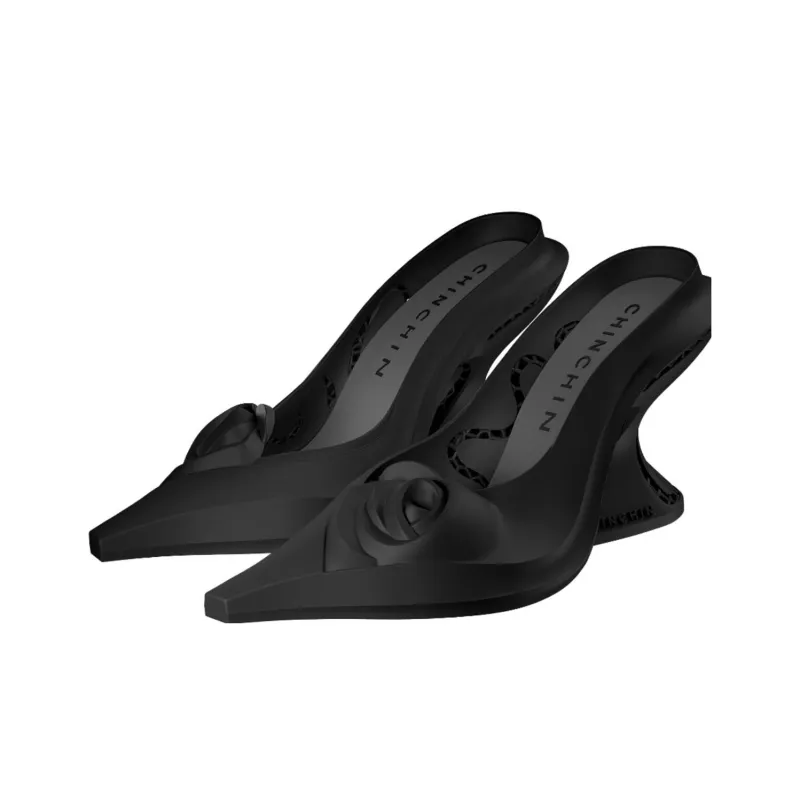 CHINCHIN Chunky Heel High Heels Women's-2