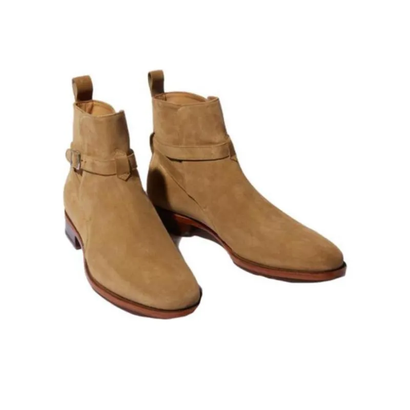 SCAROSSO Libero Buckled Ankle Boots-2