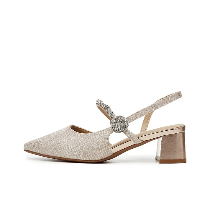 DAPHNE Chunky Heel High Heels 4.5cm Women's-0