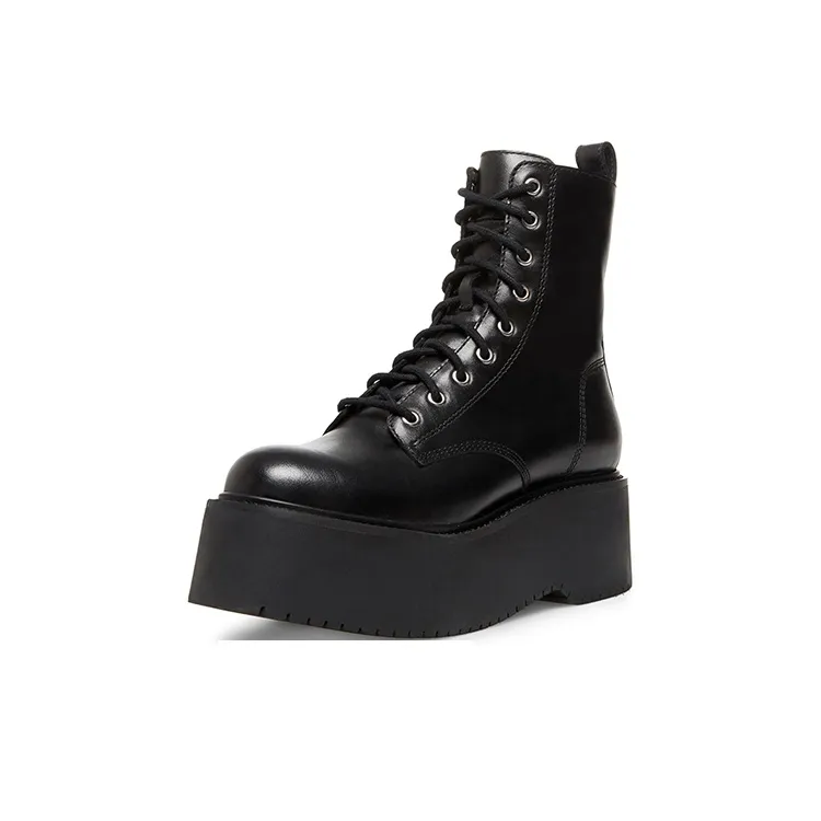 STEVE MADDEN Martin Boots Women's Black-2