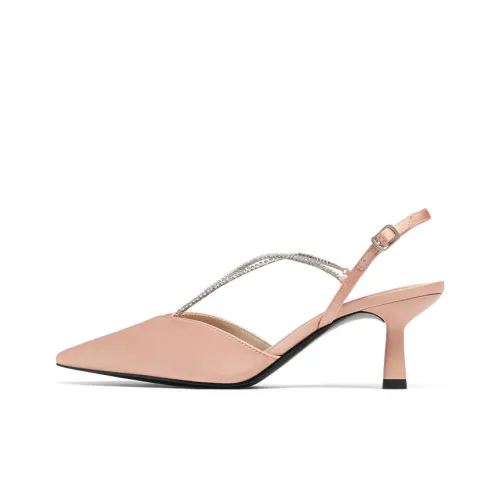 CHARLES&KEITH Comfortable Slippers Women's Light Red