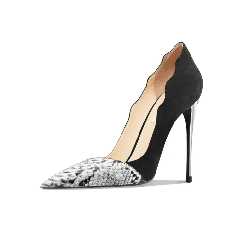 Suyymakk Slim Heel High Heels Women's Black