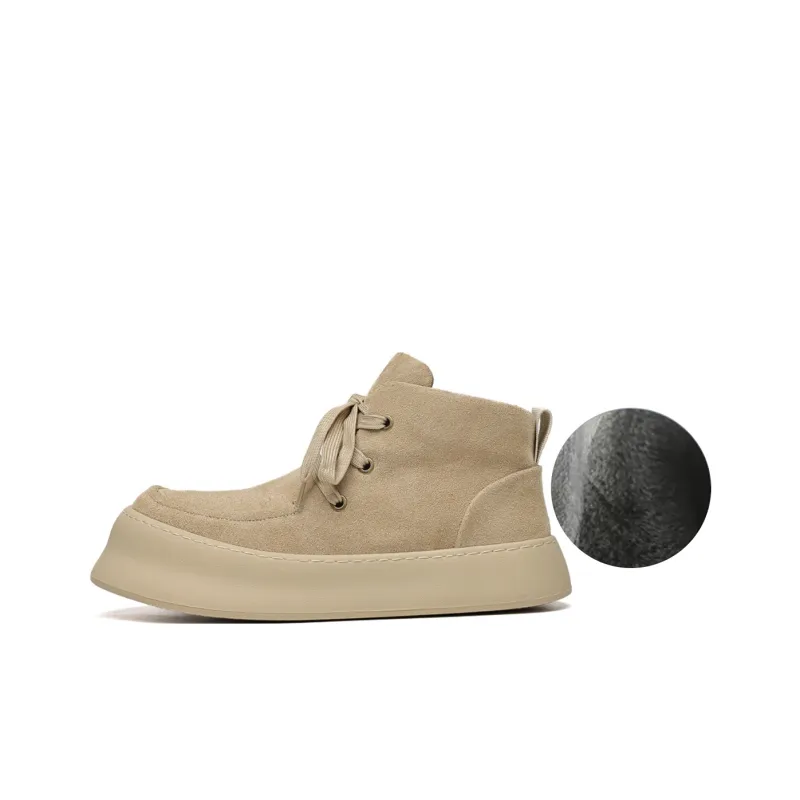 GZZ Ankle Boots Men Khaki/Brown-6
