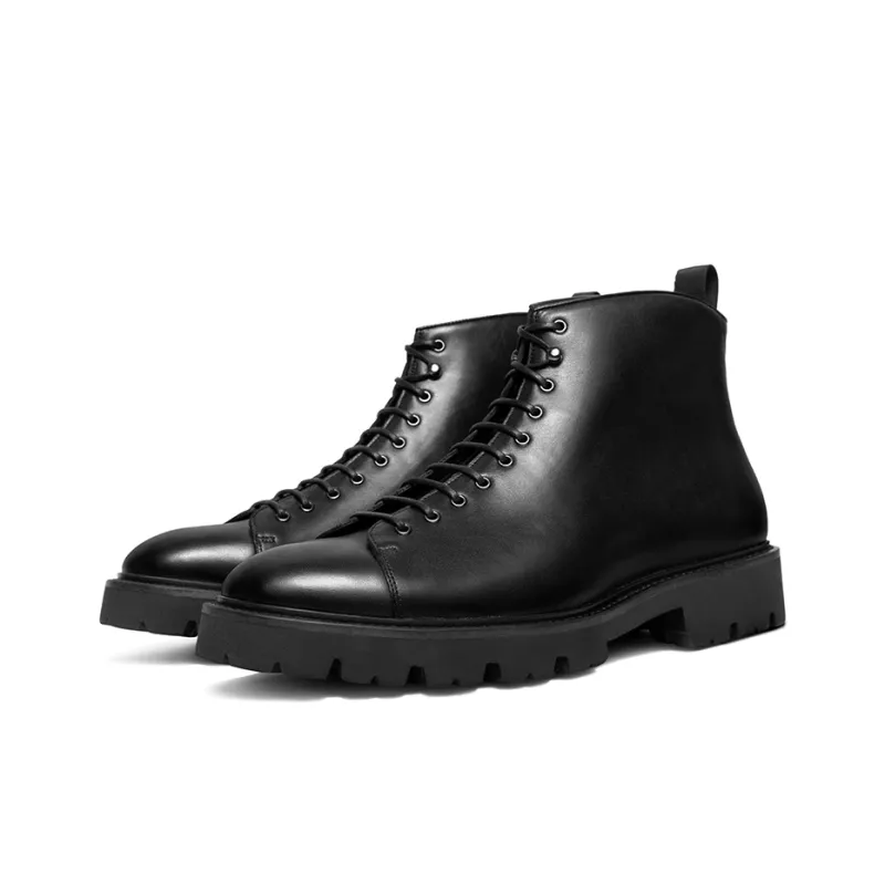 THOM WILLS Martin Boot Men's Black-1