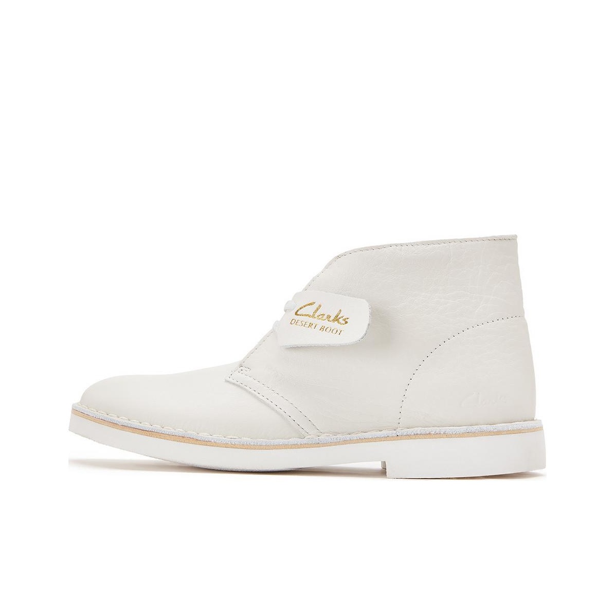 Clarks boots womens white online