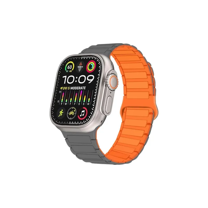 PULAISI Apple Compatibility Watch Band 175~220mm Silicone Material-35