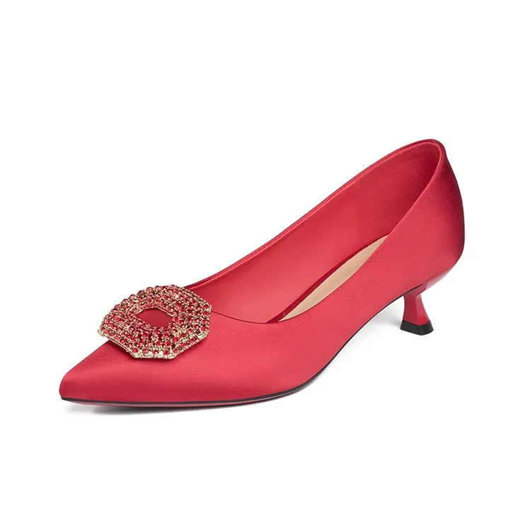JOSINY JOSINY Slim Heel High Heels 5cm Women's-4
