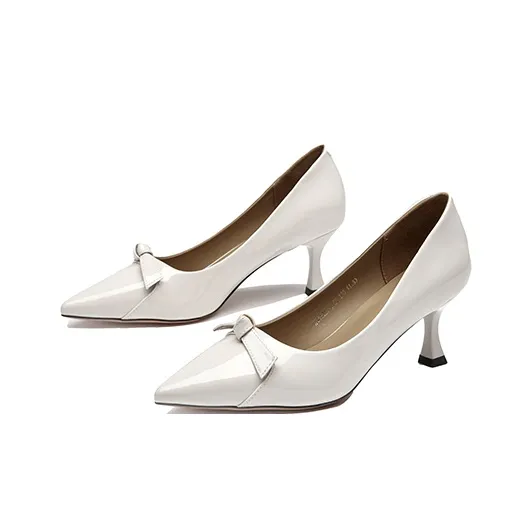 AITA High Heels Women's White/Red/Nude-3