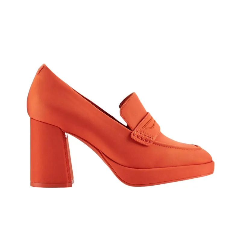 Martine Rose x Clarks Chunky Heel High Heels Women's Orange-1