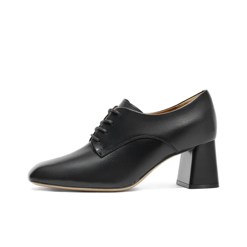 BELLE Chunky Heel High Heels Women's-0