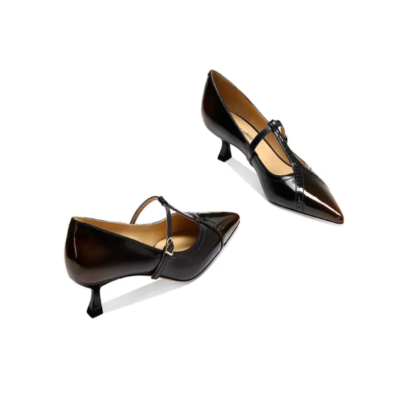 JESSICA SOPHIA Slim Heel High Heels 4cm Women's-1