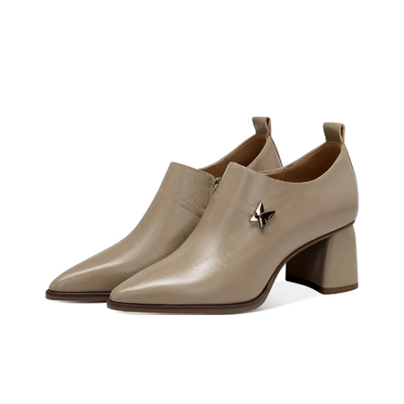 JESSICA SOPHIA Chunky Heel High Heels 5.5cm Women's-2