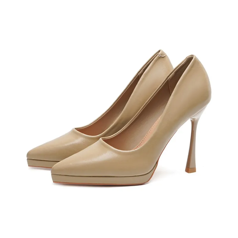 Zubumei Slim Heel High Heels 10.5cm Women's-1
